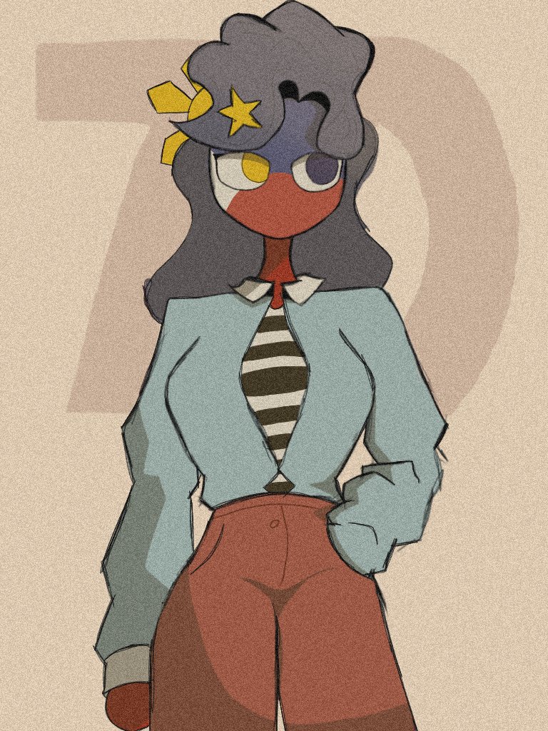 Tristworld_'s tweet photo. Philippines 1970s #countryhumans #philippines #1970s #art #artis https://t.co/j1GykGtEKh
