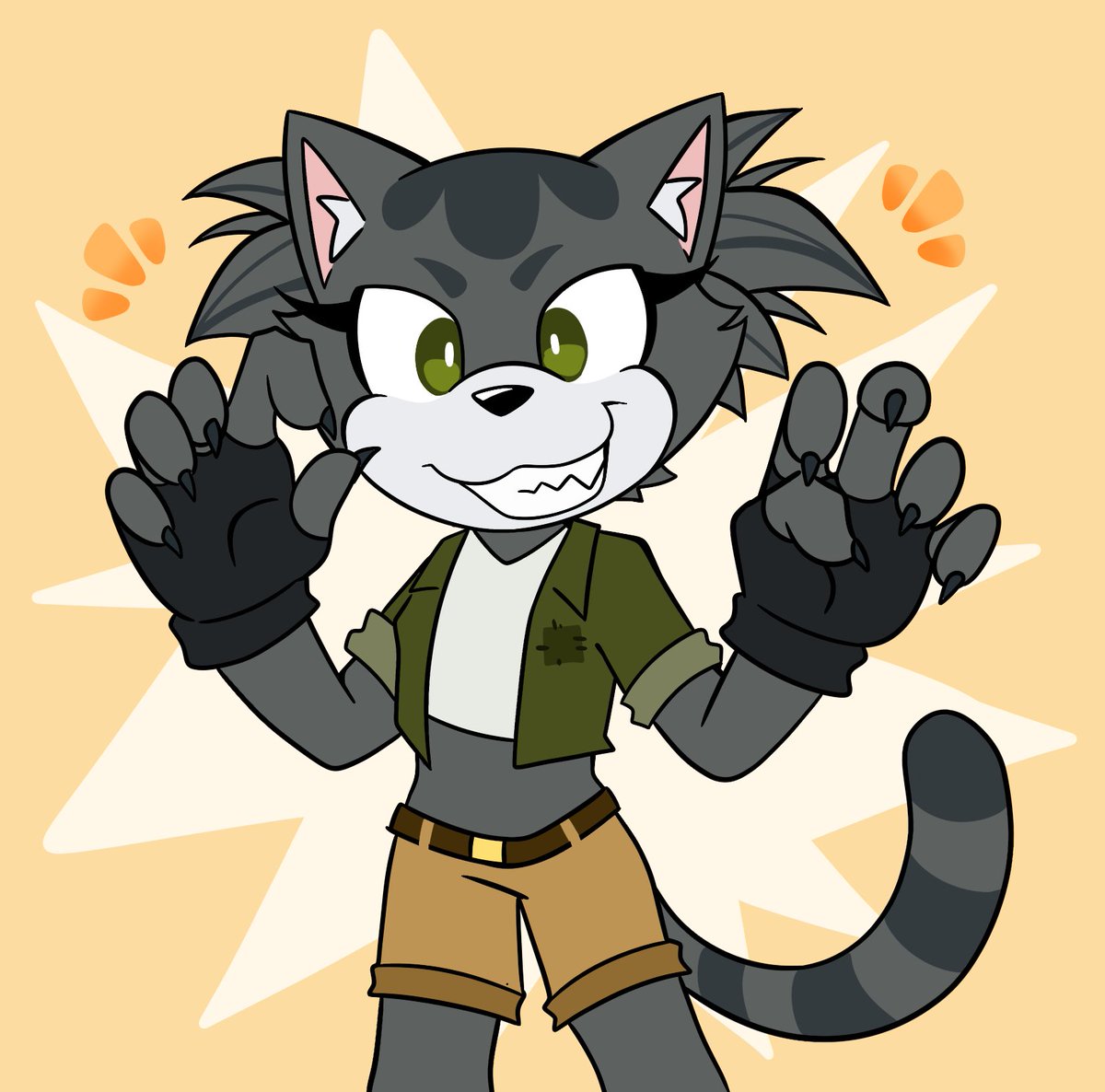 cutesyclaudia's tweet photo. stripes!!!
#sonicoc #furry https://t.co/QgYsav40x2