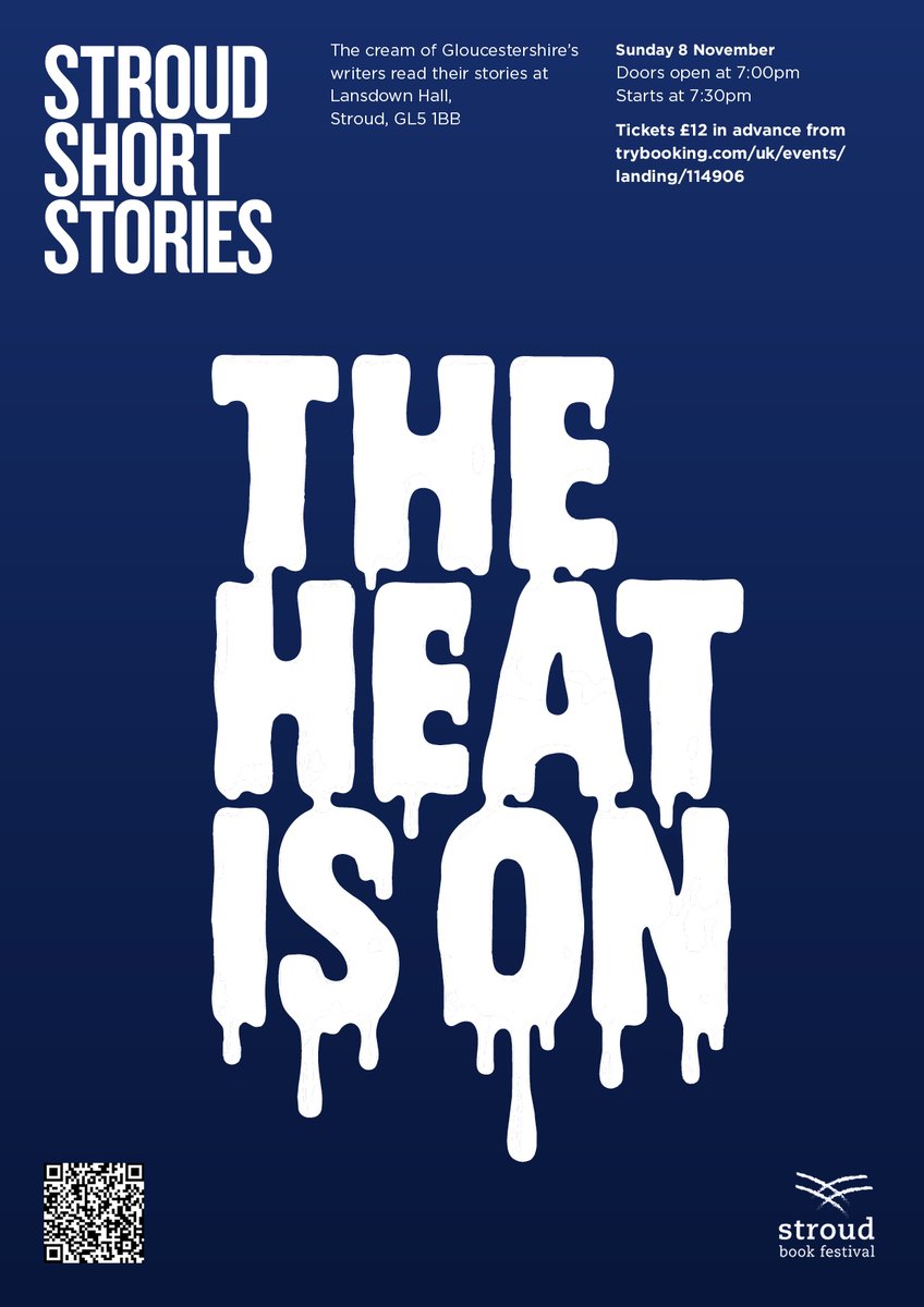 StroudStories's tweet photo. IT'S DEADLINE DAY HERE AT STROUD SHORT STORIES. The heat is definitely on. We close for submissions tonight Sun 27 Sept at 23.59.
Free to submit. Gloucestershire writers. Published or unpublished stories. Winners announced 7 Oct.
All info on SSS website -https://t.co/mTlBa1hfcr https://t.co/uTy5vsEgI1