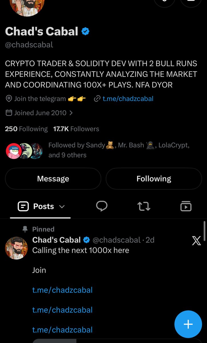olawale403's tweet photo. @Farmercist @chadscabal 7ETgJcYr1CKErWxgQkapvkCRMqZ4eKbnJtXN6fh6Ex8G https://t.co/UfdlXFcXbN