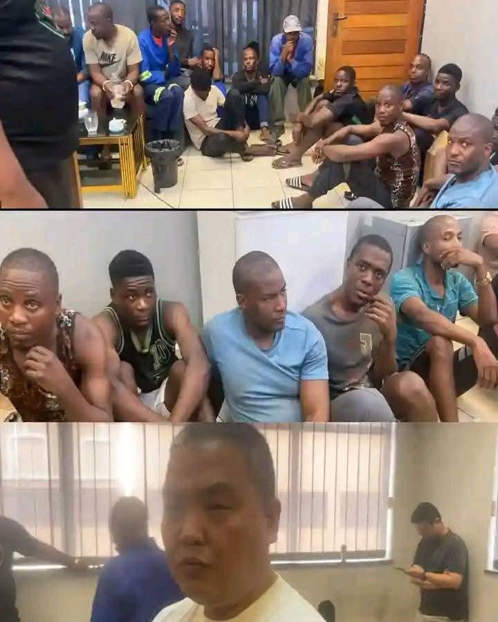 Patriot_S_A's tweet photo. 150 foreign nationals were found working inside a Chinese-owned sewing and clothing factory and arrested by KZN law enforcers. https://t.co/SwYHjdeV2z