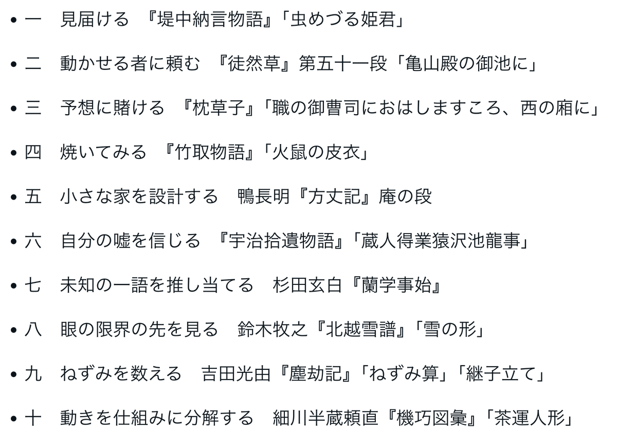 kurubushi_rm's tweet photo. 超有名作品から選びました。

理系にも分かる古文ーー「確かめずにはいられない」 観察・実験・推論する古典十篇を原文と語釈で読む

https://t.co/aau7GAbPji https://t.co/awIQKHRjZn