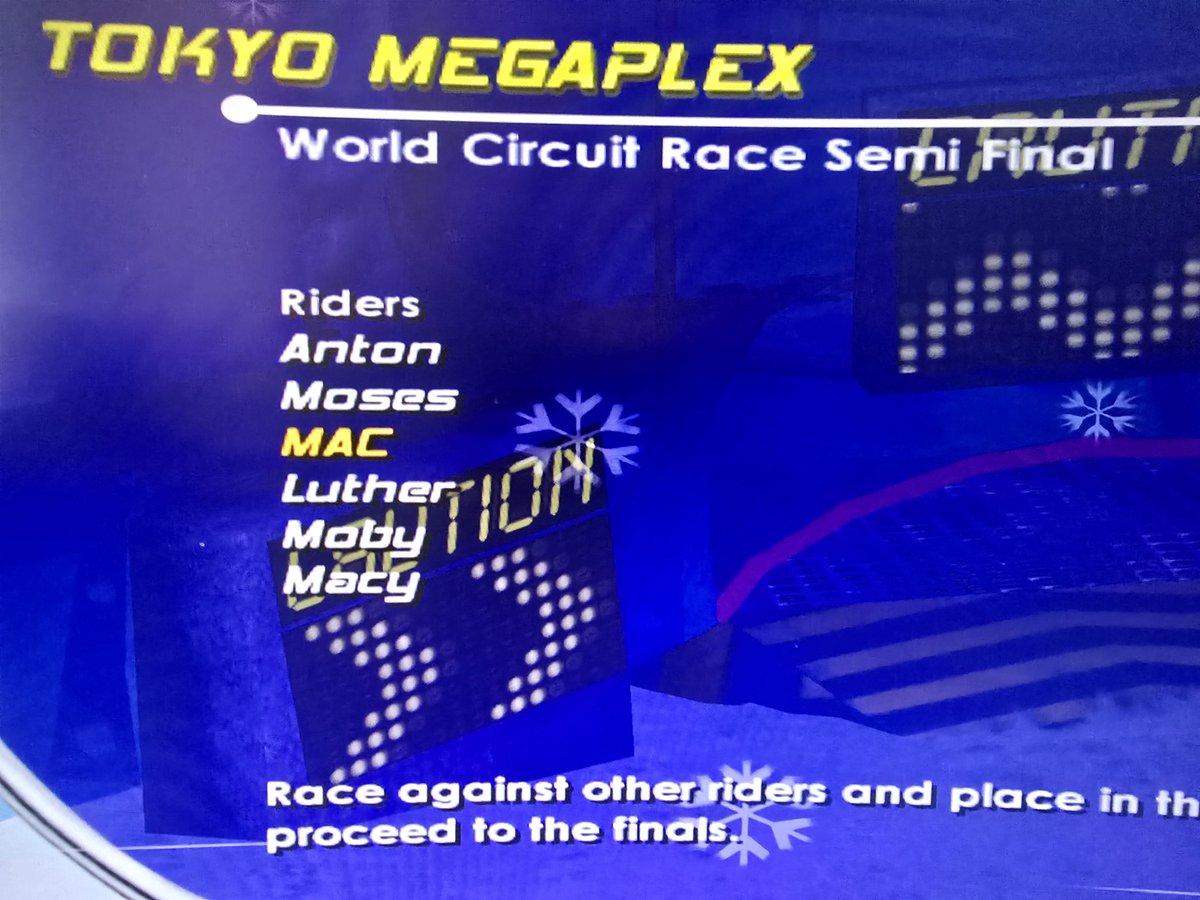 velocityfiend's tweet photo. ⠀
https://t.co/AD1UkJSNFE

the  feeling  of  playing  the  tokyo  megaplex
venue,  only  to  find  out  that  in  the  semi
final  heat  i  am  starting  in  the  same
booth  with  luther  😭
⠀ https://t.co/Q8V5kgoCG4
