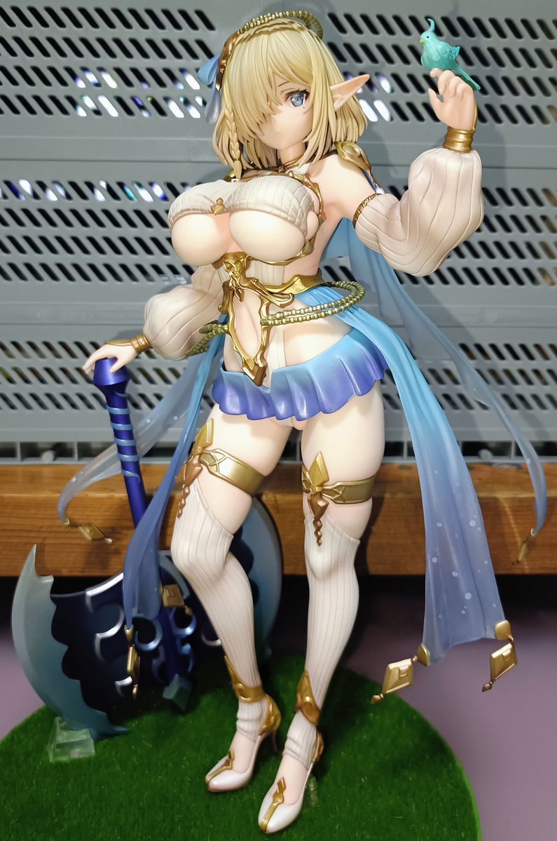 GGGRRRSSSZZZ's tweet photo. 「エルフ村 ククル」！フィギュアです！！かなり、かな〜り、良いです。(⁠ʘ⁠ᴗ⁠ʘ⁠✿⁠) https://t.co/TAxfyBbqig