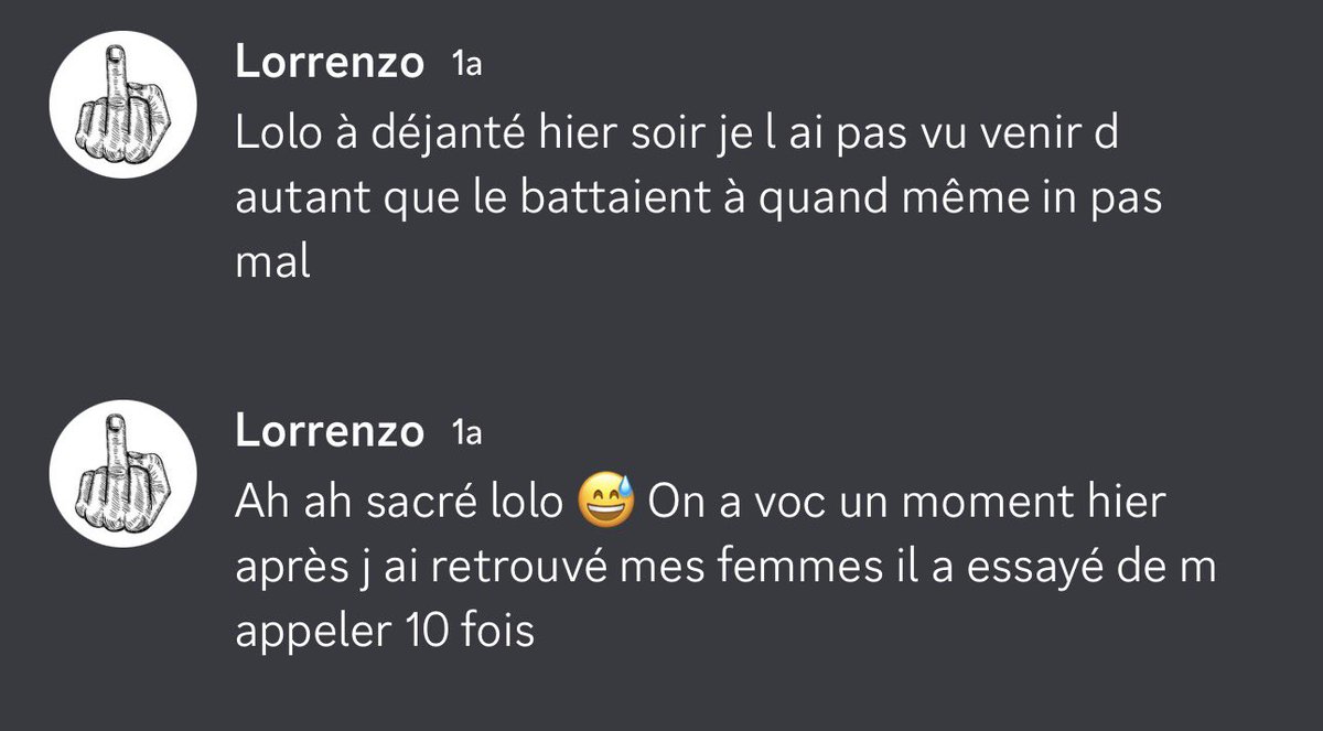 paSuredette's tweet photo. Il n’a aucun respect pour personne ce Lorrenzo decidement @LaurentLolo71 https://t.co/OcA1fFbuPh