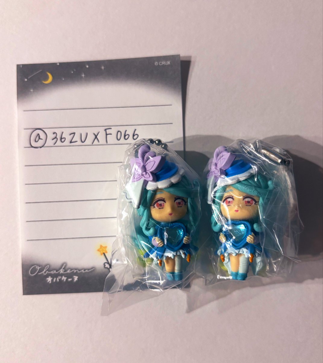 36ZUXF066's tweet photo. 【交換】 
名探偵プリキュア 名探偵スイング2  ガチャガチャ

譲：エクレール

求：アルカナ、第1弾のアンサー

郵送での交換希望です。
︎︎お気軽にお声かけください︎︎。 https://t.co/S8aUKKSuXw