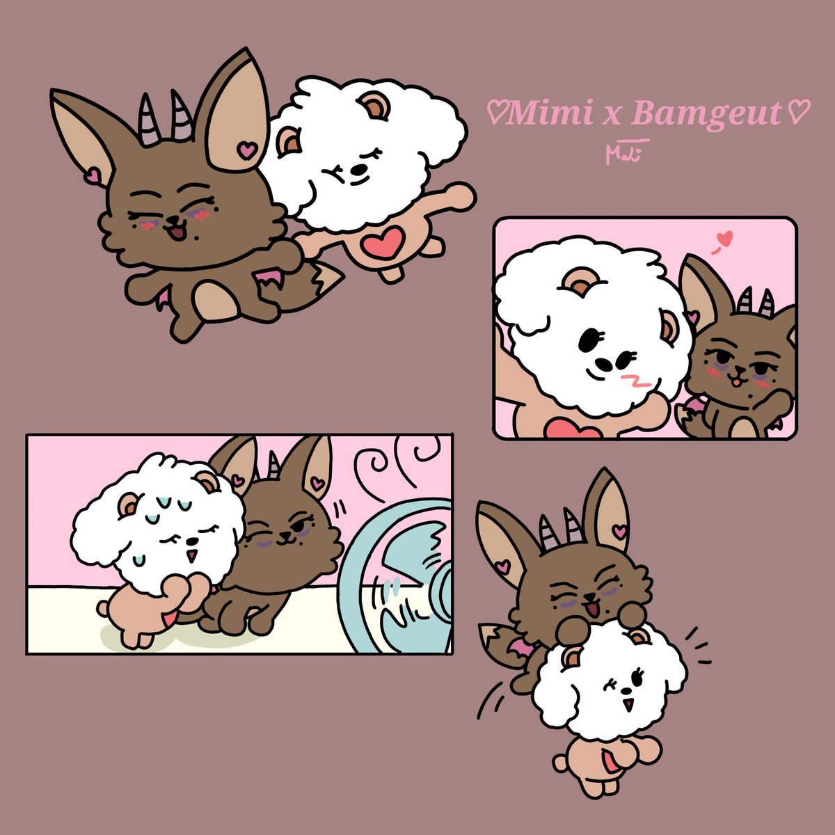 Matutakala's tweet photo. My ppulbatu!! #ppulbatu #ppulbatuoc #oc #ocfanart #txt #tomorrowxtogether https://t.co/F27cqLmKho