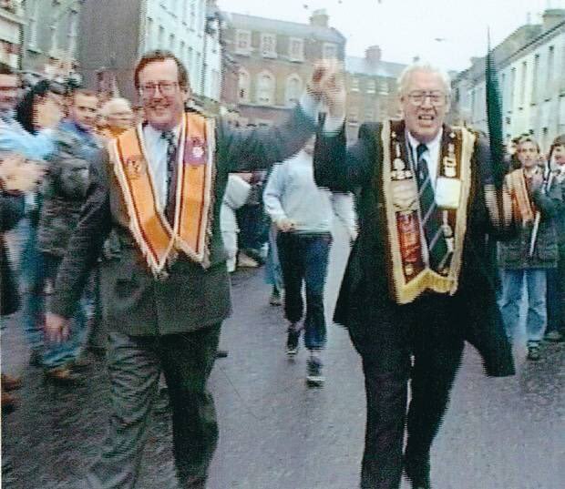 tradheart's tweet photo. @sara_utv "only 35 participants"as if it's no big deal?
Tell that to the friends and relatives of the 13 people murdered because of  OO belligerence and Loyalist mayhem in the 90s,tell it to the hundreds injured and the decent Residents of Garvaghy who's lives were turned upside down. https://t.co/HqI35cP3qH