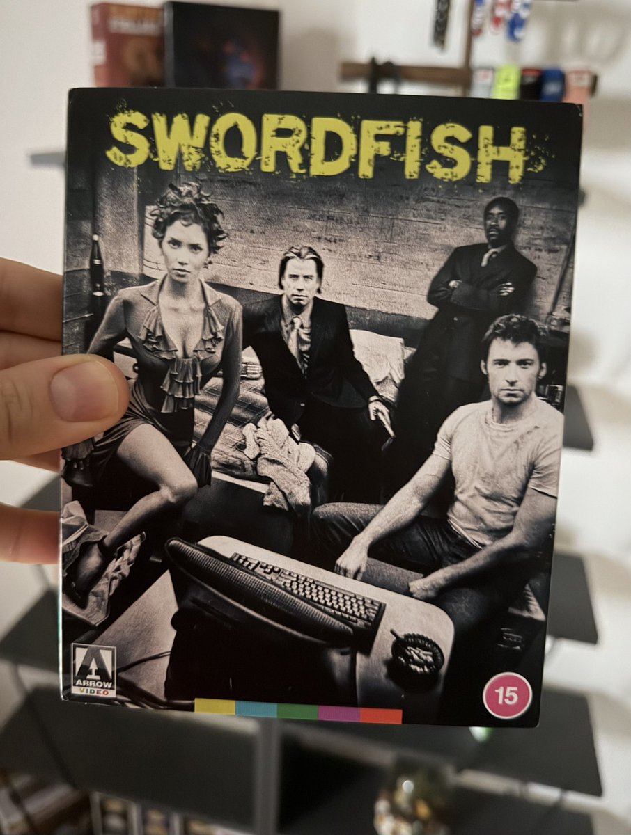 SirKantzos's tweet photo. Log on. Hack in. Go anywhere. Steal everything. 

#Swordfish #4K #UltraHD #BluRay #PhysicalMedia https://t.co/h2bcL9Ebkp