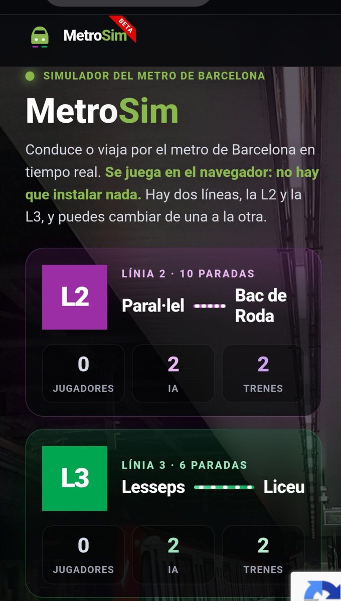 transportcat's tweet photo. [BETA] MetroSim - Simulador 3D multijugador Metro de Barcelona https://t.co/Jv2zERvivK https://t.co/6rJUd8ExsD
