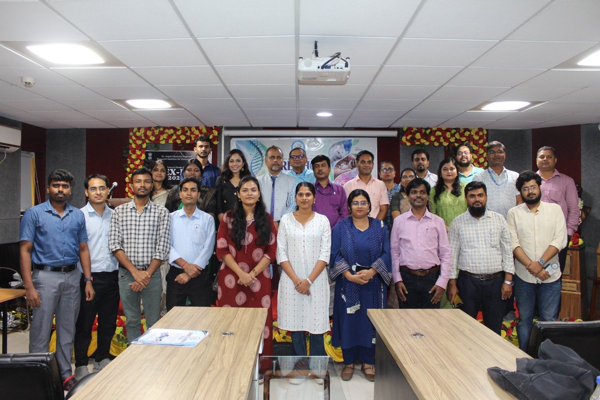 ccrhindia's tweet photo. The Three-Day National Hands-On Workshop, PREX-HOM 2026 (“Experimental Approaches in Homoeopathic Research: From Cell Culture to Preclinical Evaluation”), organized by the Dr. Anjali Chatterji Regional Research Institute for Homoeopathy (DACRRIH), Kolkata, concluded on a high note with its formal Valedictory Session.

Bringing together researchers and academicians under the banner of “Tradition Meets Science for a Healthier Tomorrow,” the session commemorated three days of intensive experimental training, insightful discussions, and scientific exploration.

The successful conduct of PREX-HOM 2026 was supported by the dedicated leadership, guidance, and encouragement of Dr. Subhash Kaushik, Director General, CCRH, and Dr. K. C. Muraleedharan, Deputy Director General, CCRH, whose continued support and direction greatly contributed to the successful organization and scientific objectives of the workshop.

The valedictory ceremony was graced by Chief Guest Dr. Pralay Sharma, Director, National Institute of Homoeopathy (NIH), Kolkata, alongside Dr. Arti Soren, Assistant Director and Officer In-Charge, DACRRIH Kolkata, and Dr. Gurudev Choubey, Scientist-4, DACRRIH.

A comprehensive workshop report highlighting the hands-on sessions, technical deliberations, and overall outcomes of PREX-HOM 2026 was presented by Organizing Secretary Dr. G. V. Narasimha Kumar. The program was coordinated seamlessly by Joint Organizing Secretaries Dr. Chitranjan Kundu (Scientist-2, DACRRIH), Dr. Madhumita (Scientist-2, DACRRIH), and Dr. Digvijay Verma (Scientist-1, CCRH New Delhi).

Addressing the gathering, the dignitaries commended the participants for their active engagement and emphasized the crucial role of cutting-edge preclinical and cellular research in advancing scientific approaches in homoeopathy.

The valedictory session concluded with a gracious Vote of Thanks delivered by Joint Organizing Secretary Dr. Chitranjan Kundu, acknowledging the leadership, resource persons, organizing team, and delegates whose collective efforts contributed to making PREX-HOM 2026 an inspiring and scientifically enriching national workshop.

#PREXHOM2026 #DACRRIHKolkata #CCRH #NIHKolkata #HomoeopathyResearch #PreclinicalEvaluation #CellCulture #Ayush #HandsOnWorkshop