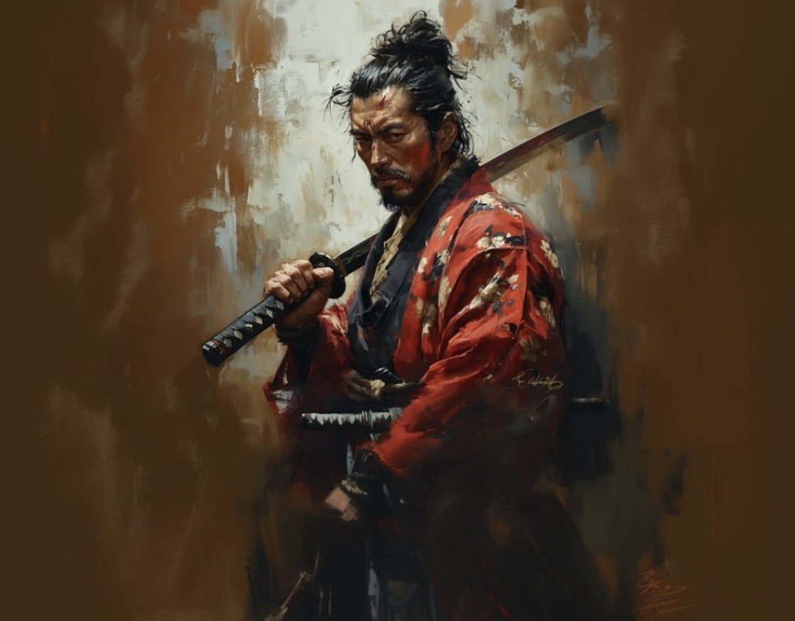 HistoryDailyyy's tweet photo. “To win any battle, you must fight as if you are already dead." 

*-Miyamoto Musashi https://t.co/EQPIjArU6z