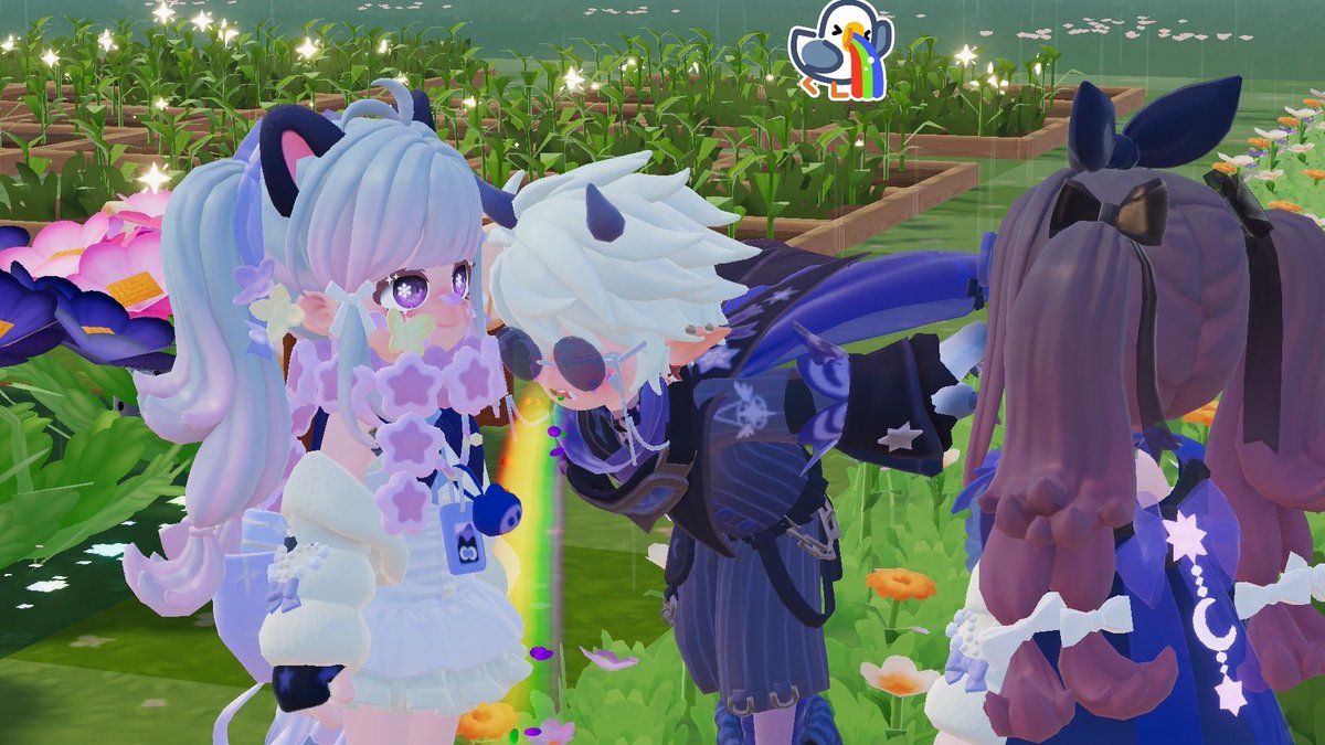 ina_17o's tweet photo. ばんっ🌈☔️

 #ハートピア
 #heartopia https://t.co/cOM4Qcy2Ln
