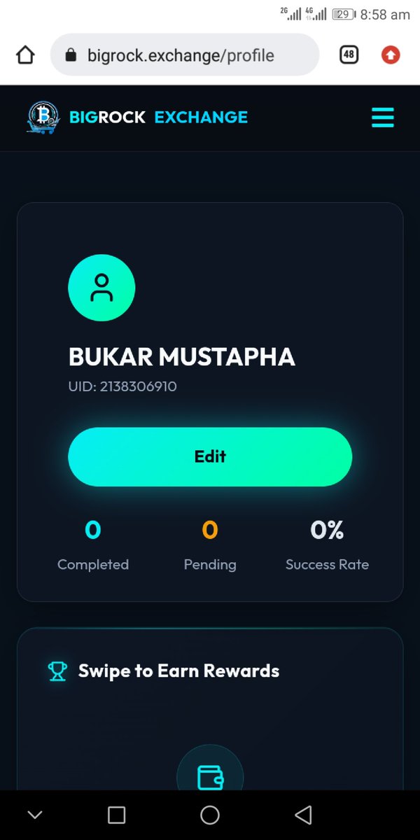 Sadiq_web3's tweet photo. @Bigrock_EX Done
I have completed all requirements. https://t.co/hXvSEdVI6O