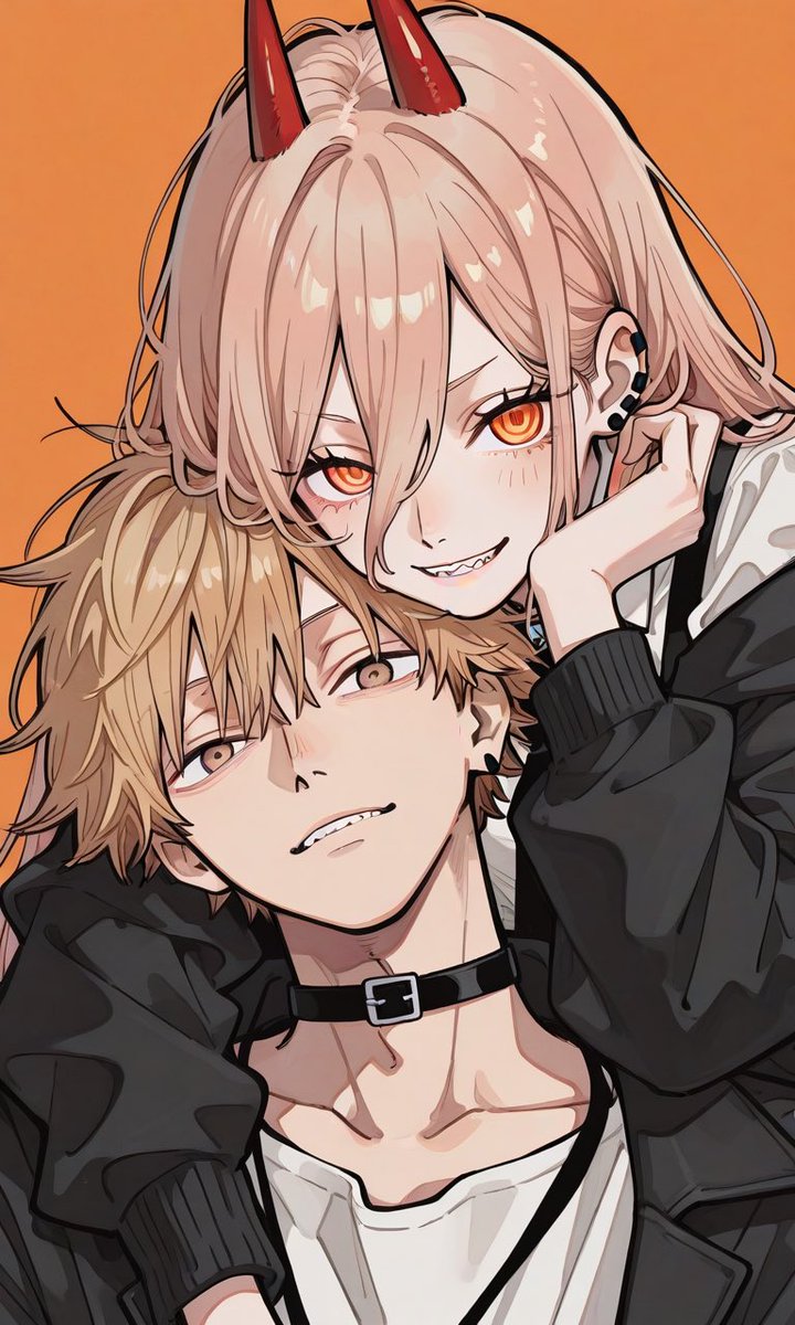papycolab's tweet photo. この距離感めちゃくちゃ好き💕

チェンソーマンより。
こういう悪友っぽい2人
ずっと見てられる🫣✨

#AIイラスト #チェンソーマン https://t.co/mgPkw65Sfu