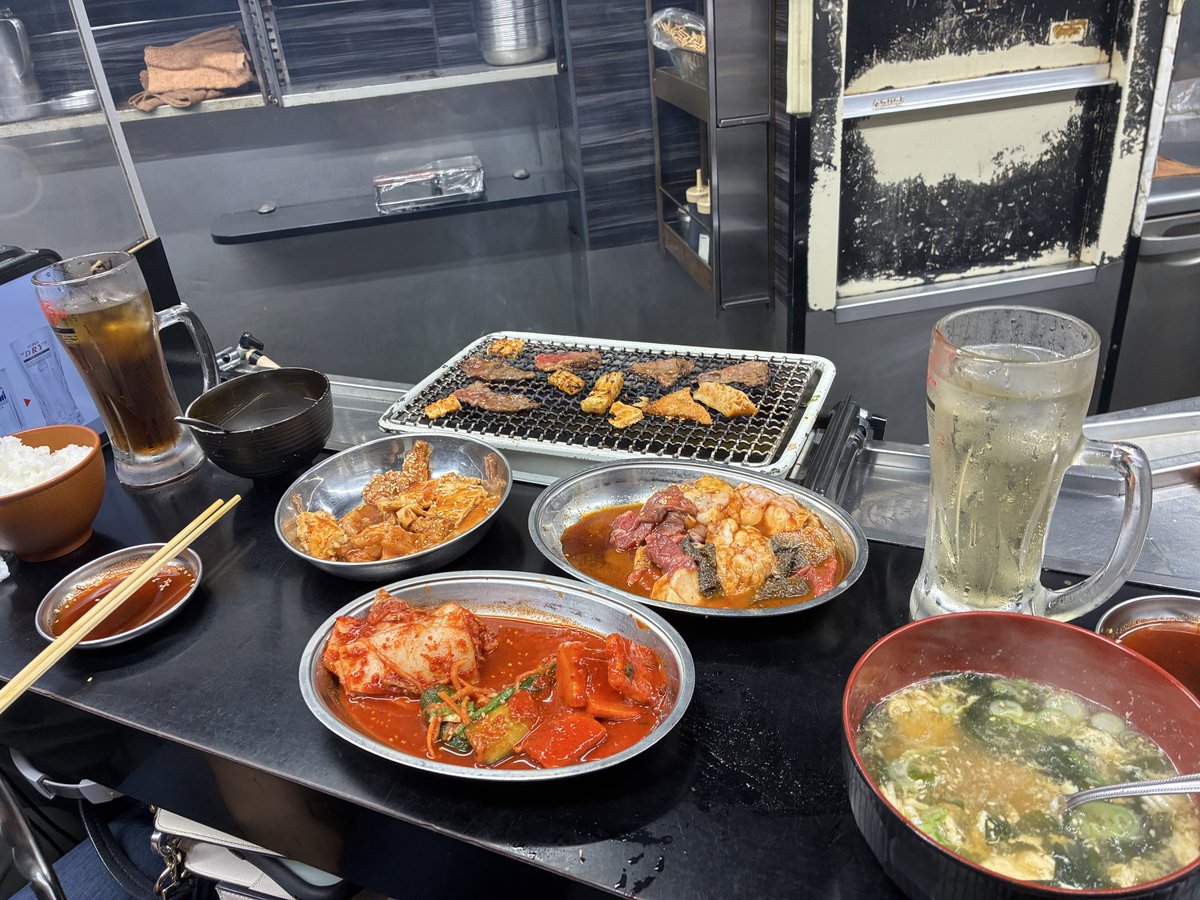 MASARUHAN's tweet photo. 長女とホルモン食べに行ってきました。 https://t.co/N8gQdKEDER