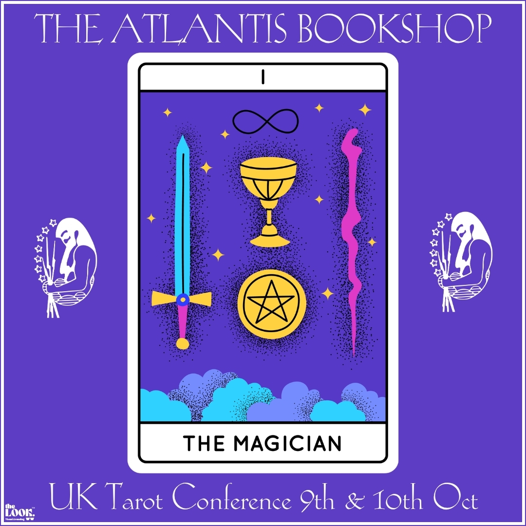 AtlantisShop's tweet photo. If you didn't already know, our Geraldine is one of the hosts at this year's UK Tarot Conference (9~10 Oct). All in-person tickets have sold out however, you can still join online by purchasing a Virtual Ticket, simply book via https://t.co/beV1RmMwd0 https://t.co/8NA548BUuy