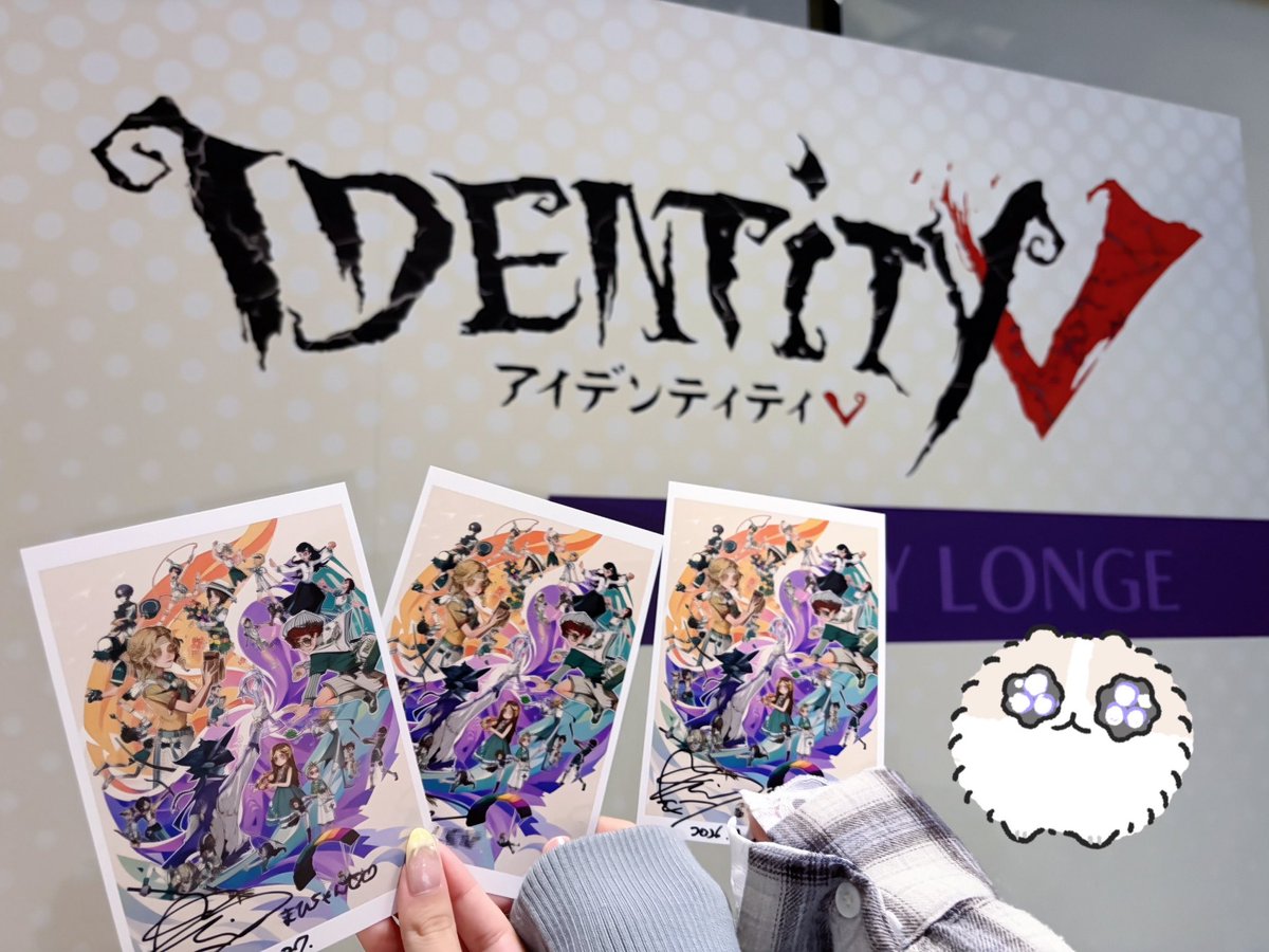 mhllx_'s tweet photo. なみかりさんと試遊コーナーで遊んでいただきました✨
なみかりさん本当にかわいくてお綺麗で、ゲームする前からⱶ˝ ⵐ♥︎ⱶ˝ ⵐがとまらなかった𐔌՞⁔т · т⁔՞𐦯♥️騒ぎすぎてなみかりさんに₹˝ｬʓとか大阪の人⁉️とかいわれて最高に愉快だった（ ᴖ.ᴖ ）♩ #第五人格横浜コラボ #IdentityᏙ ♥ https://t.co/Xt0JqWz0XN