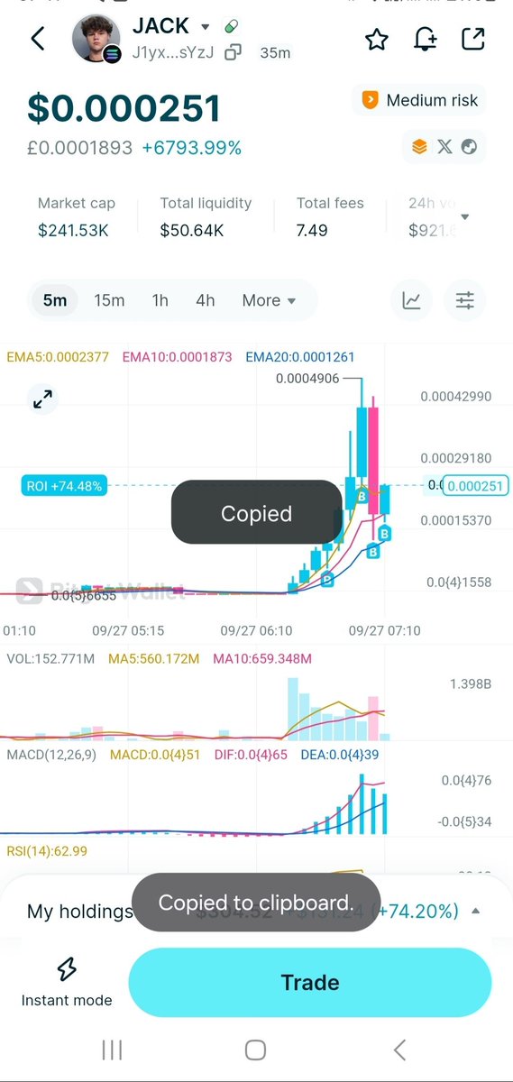 JuniorRash9349's tweet photo. 🚀 Caught the $JACK move early!

 Huge thanks to @THEWHALEBD 
for another amazing call and the consistent alpha. Your hard work is truly appreciated! 🐋🔥
 
Join the Telegram: [https://t.co/EtWfVQuhUs] 
Who else caught this gem? 👇

 #JACK #Crypto #Solana #Memecoin #Altcoins https://t.co/poH9ypGtEz