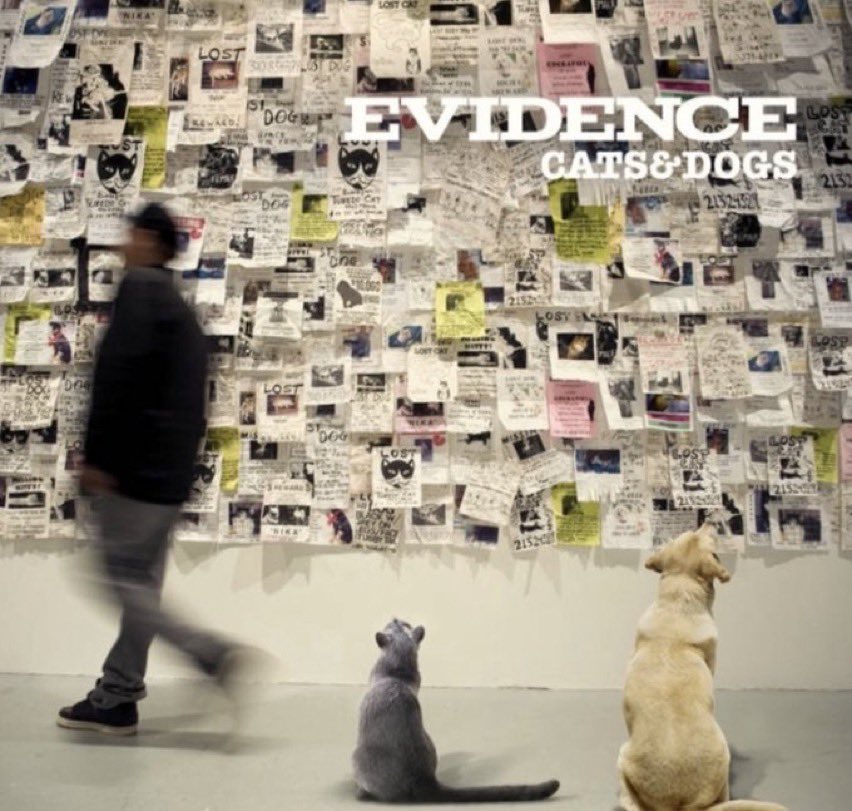 GrownUpRap's tweet photo. Rap History: Evidence (@Evidence) - ‘Cats &amp; Dogs’, released September 27, 2011. https://t.co/HJ2J08tCZl