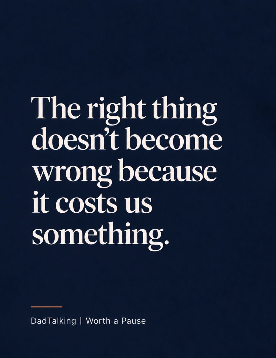 tomherzog's tweet photo. Are we looking for the right answer, or the easier one?
#DadTalking #LifeLesson #DoTheWork https://t.co/9ImqS5LP9w