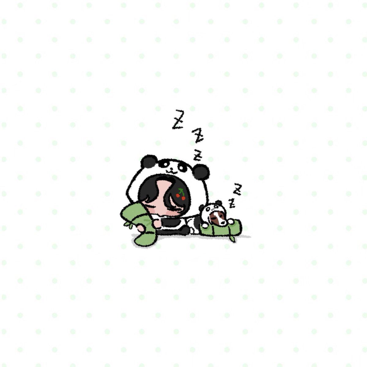 Koryy1101's tweet photo. 🐼🍒 https://t.co/kQG2wZ0uZD