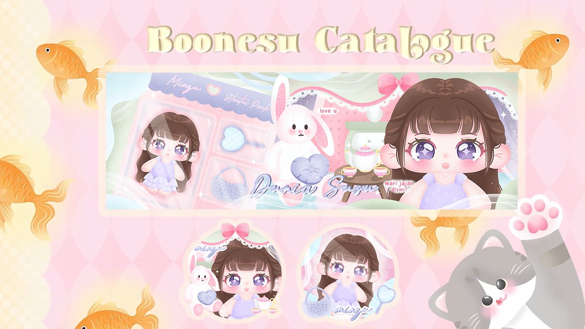 m0_0nzu's tweet photo. 𖥦  help rt, thank you😋💗  ა 

halOoow minzu membawa rs layout chibi dari katalog ‘boonesu’ 🐰🧸🩰 . . price 29k 🪄 free retext

jika berminat sung dm aja yaw🐟😘
▸   𖥻 ִ  #bealanjaㅤ https://t.co/IbRIqNdMvb