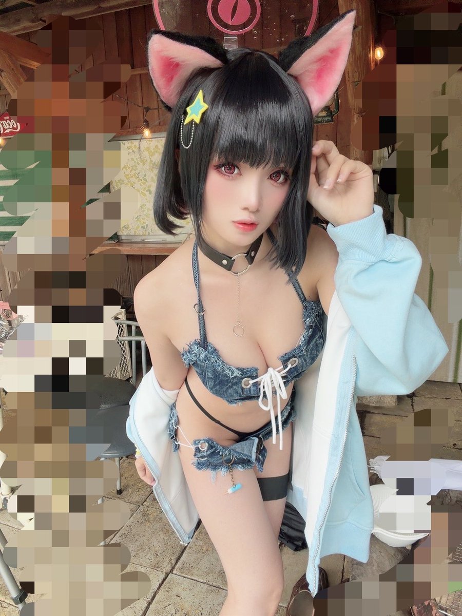 kinoko_shion's tweet photo. カズサ水着 https://t.co/kzWW6joLGa