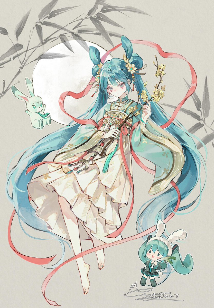 memoryforsleep's tweet photo. - 赴月 -
中秋节过了才画完orz
在小葱的动态纠结了
#初音ミク https://t.co/euDEXfF4ZC