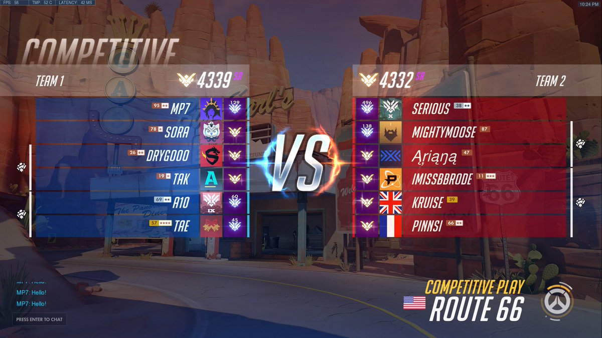 MightyyLive's tweet photo. The overwatch 1 menus looked way better ngl https://t.co/VdYQgaxOa8