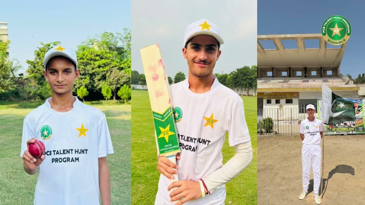 TheRealPCBMedia's tweet photo. PCB Talent Hunt Programme for Schools season two continues to engage 21,000 students
Details here β‘οΈ https://t.co/opV7XyZtS4
#SchoolToStadium | #PakistanFutureStars | #PCBTalentHunt https://t.co/BKDt7aCGqL