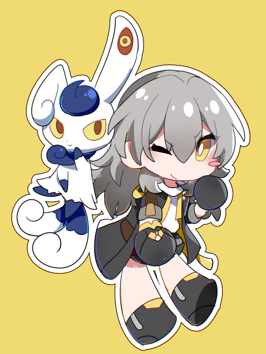 Galaxy3906's tweet photo. I'm thinking about the Pokémon that they would use as Pokémon trainers……
#HonkaiStarRail  #Trailblazer  #Caelus #Stelle https://t.co/yvTb48PfCP