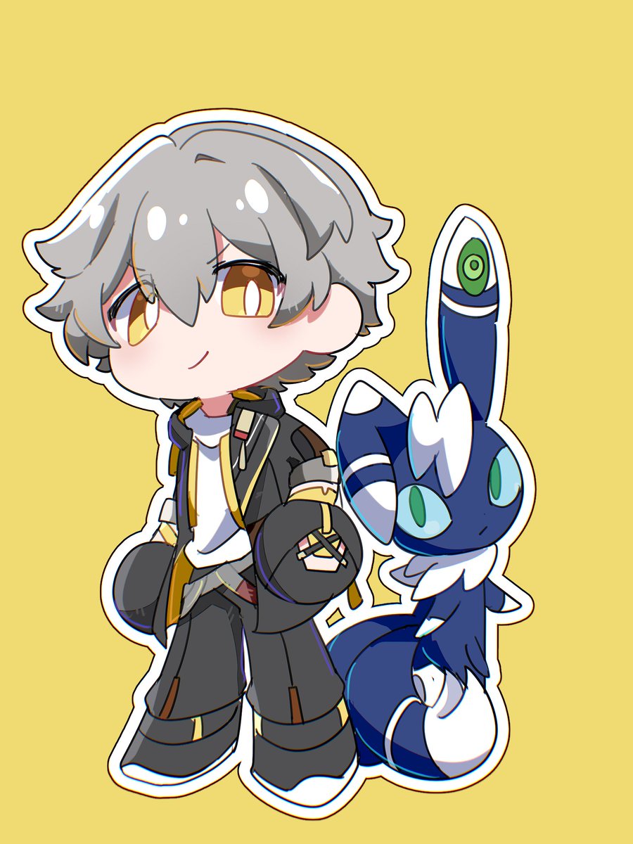 Galaxy3906's tweet photo. I'm thinking about the Pokémon that they would use as Pokémon trainers……
#HonkaiStarRail  #Trailblazer  #Caelus #Stelle https://t.co/yvTb48PfCP