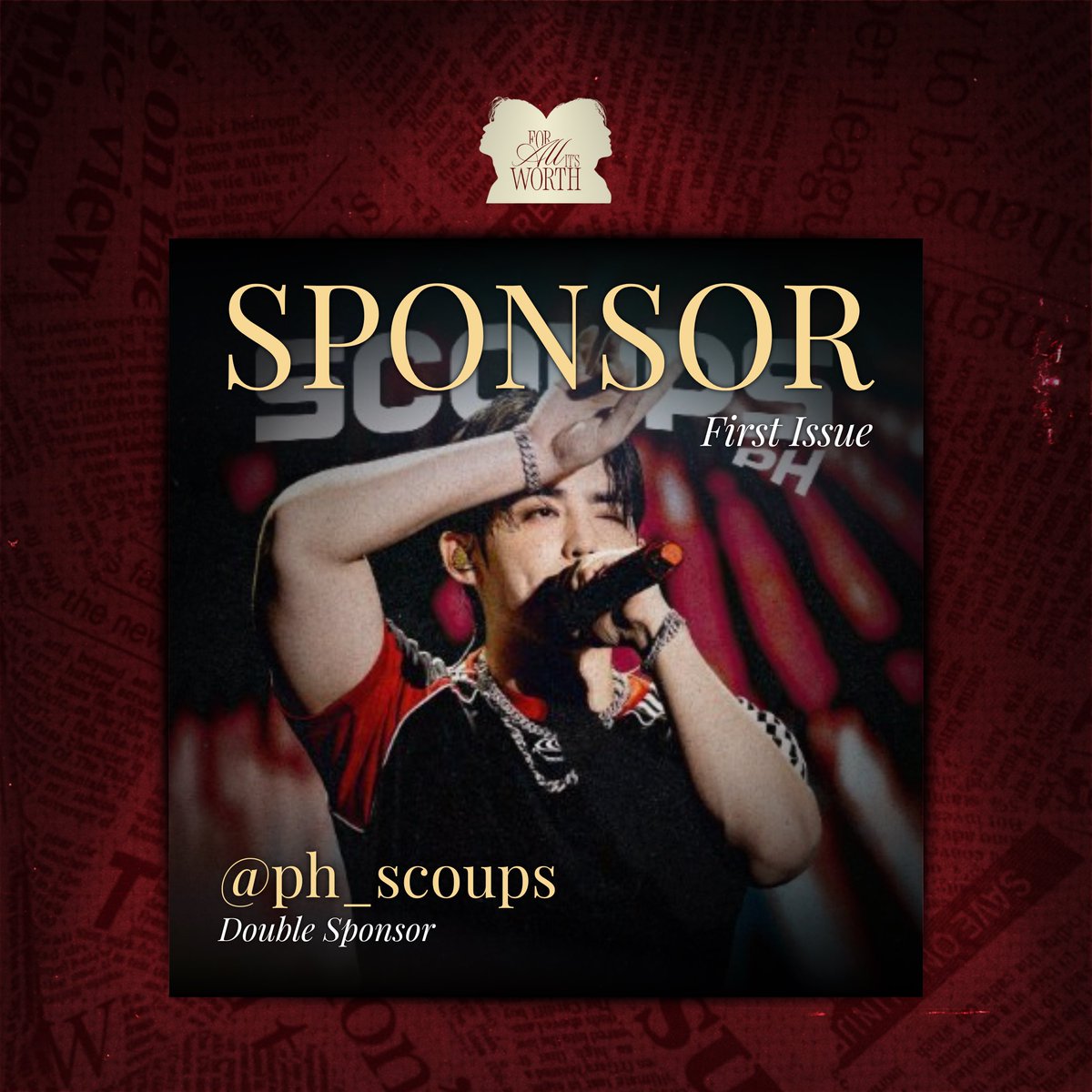 1to13project's tweet photo. Tonight’s spotlight belongs to SCOUPS PH 🖤

We’re grateful to have @ph_scoups as one of the official sponsors of For All It’s Worth. Thank you for supporting our event and helping us make this CxM runway experience possible.

We’re excited to have you with us this October.

Please take a moment to visit and support @ph_scoups!

For All It’s Worth — October 11, 2026.
The runway awaits.