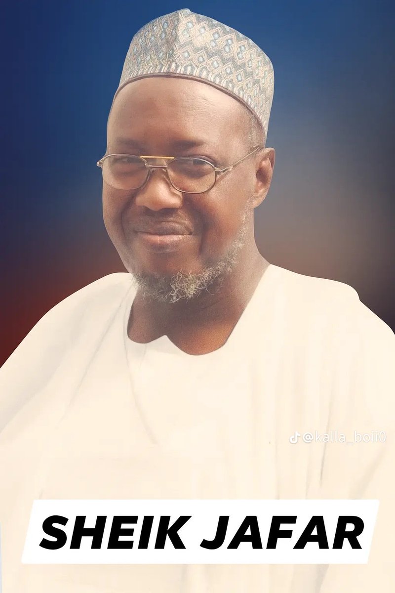 HussainiMu746's tweet photo. The Story of Sheikh Ja'afar Mahmud Adam that still makes me cry 😭

Born in Daura in 1960, he memorized the Qur'an at a young age and became one of the greatest scholars Nigeria ever produced. A First Class graduate from the Islamic University of Madinah.

He was fearless. He never hid the truth. He was the first to warn Nigeria about Boko Haram when its founder, who was once his student, started preaching extremism. He told him to stop, but he was ignored.

On Friday 13th April 2007, while leading Fajr prayer in Dorayi, Kano, in Sujood before Allah, gunmen entered the mosque and shot him. He died as a martyr.

As Allah says:
_"And never think of those who have been killed in the cause of Allah as dead. Rather, they are alive with their Lord, receiving provision."_ [Qur'an 3:169]

19 years after, his voice still lives in our hearts. A good man never dies.

Ya Allah, forgive Sheikh Ja'afar Mahmud Adam and grant him Jannatul Firdaus. 🤲

#SheikhJaafar #Islam #Kano #