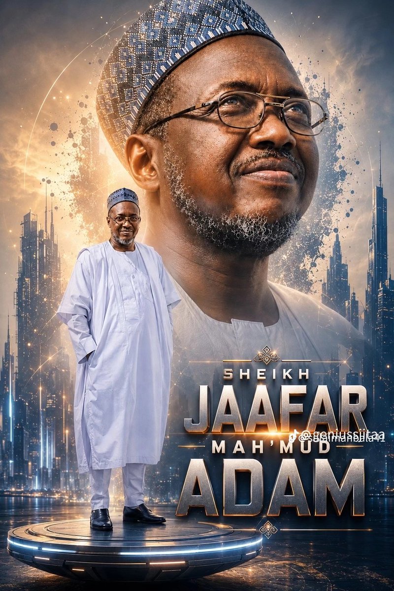 HussainiMu746's tweet photo. The Story of Sheikh Ja'afar Mahmud Adam that still makes me cry 😭

Born in Daura in 1960, he memorized the Qur'an at a young age and became one of the greatest scholars Nigeria ever produced. A First Class graduate from the Islamic University of Madinah.

He was fearless. He never hid the truth. He was the first to warn Nigeria about Boko Haram when its founder, who was once his student, started preaching extremism. He told him to stop, but he was ignored.

On Friday 13th April 2007, while leading Fajr prayer in Dorayi, Kano, in Sujood before Allah, gunmen entered the mosque and shot him. He died as a martyr.

As Allah says:
_"And never think of those who have been killed in the cause of Allah as dead. Rather, they are alive with their Lord, receiving provision."_ [Qur'an 3:169]

19 years after, his voice still lives in our hearts. A good man never dies.

Ya Allah, forgive Sheikh Ja'afar Mahmud Adam and grant him Jannatul Firdaus. 🤲

#SheikhJaafar #Islam #Kano #