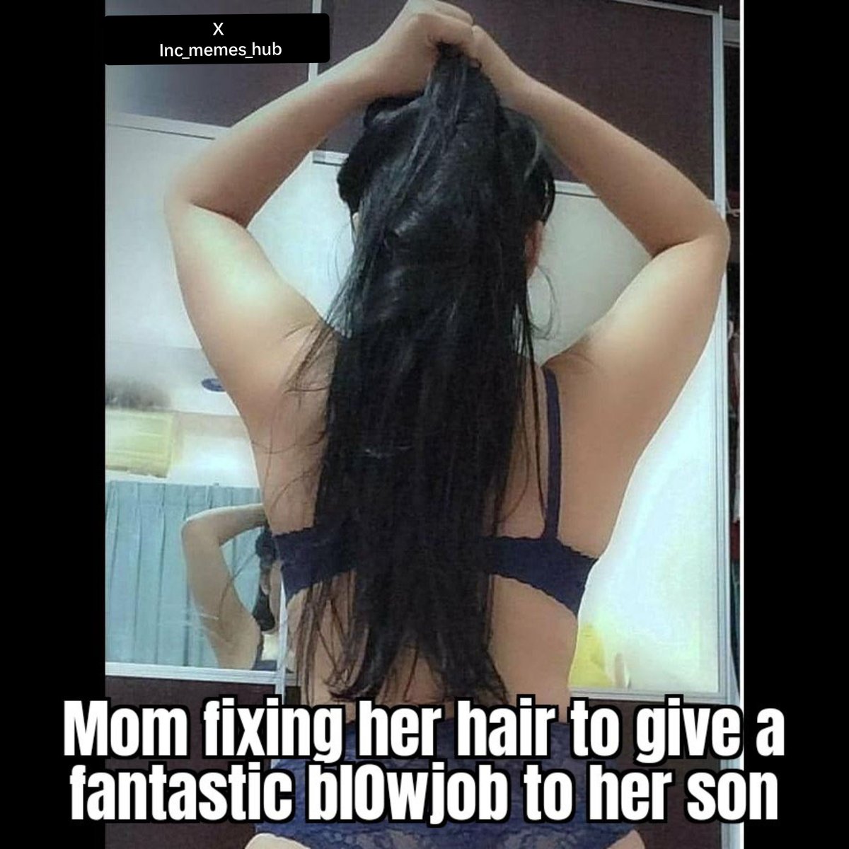 Inc_memes_hub's tweet photo. Comment and Repost
For hot webseries actress @Hot_webseries_
For navel lovers @navelloverczc3
For ass lovers @assholichchd
For nude @_adults_content 
#momson #family  #incmom #incson #memes #adultmemes #fyp #viral #familymemes #cuckson #cuckmemes #cuckold #cuckmom #cheatingmom https://t.co/ITmbdYGUPz