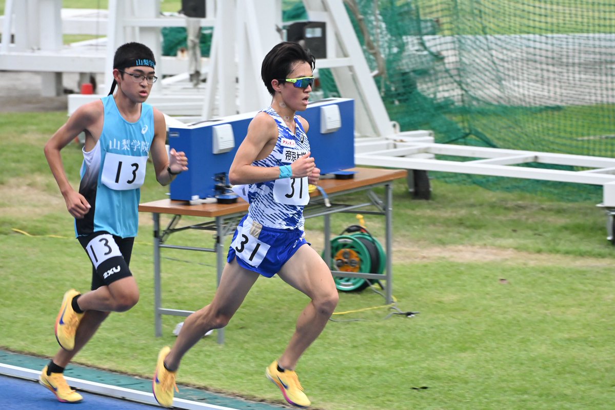 teikyo_sports's tweet photo. 【駅伝競走部】
〈第332回日本体育大学長距離競技会＞
5000m 12組目
#高橋賢太(医療④) 14分53秒PB
※記録は手元です
#帝京大学 #田舎育ちナメんな
#帝京スポーツ #日体大記録会 https://t.co/9GGT4lQFnU