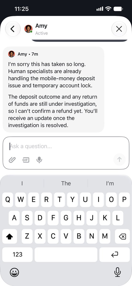TheGoat22406's tweet photo. @Derivdotcom it’s been over 96 hours now yet I can’t initiate any transfer your so called customer support team keeps giving poor response https://t.co/GQktTg4L2I