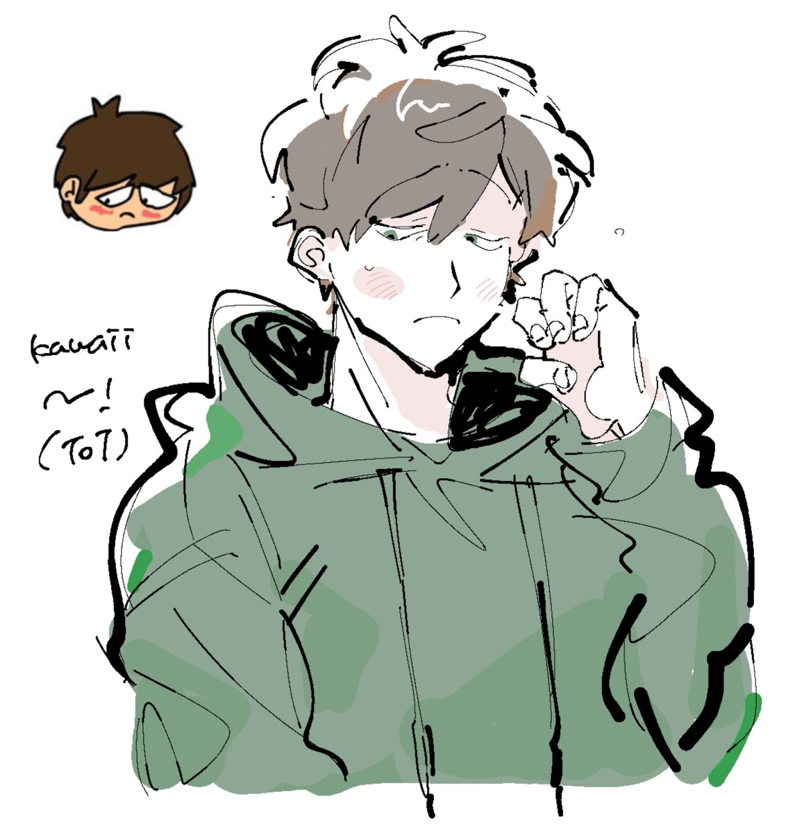 8_9chu's tweet photo. 💚🐶 https://t.co/m85bHjqVxP