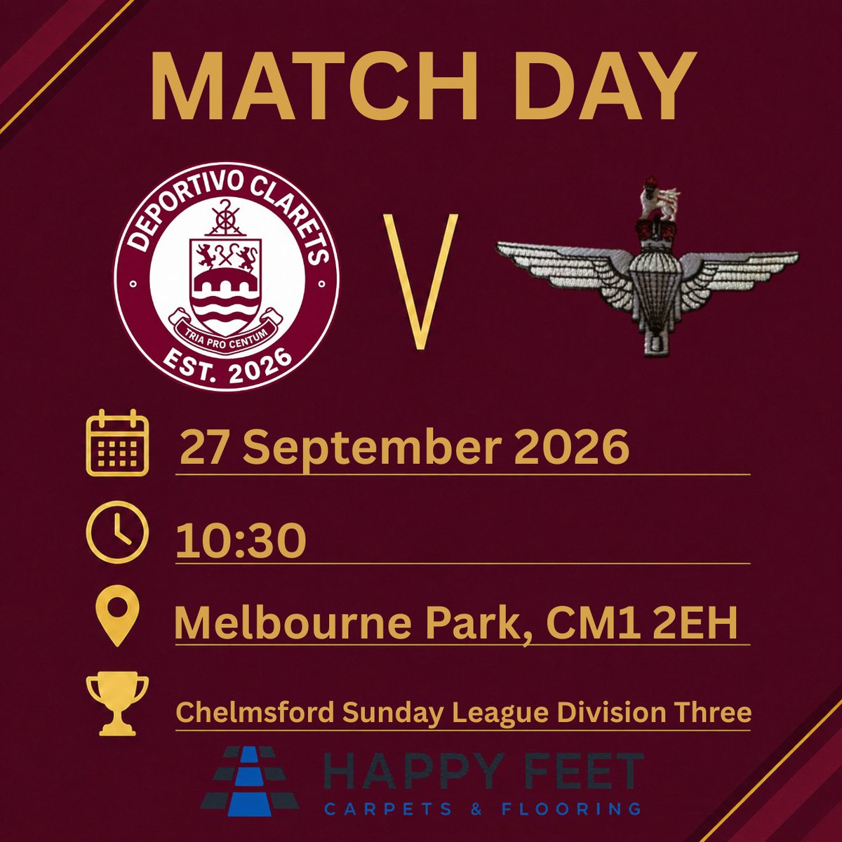 DeporClarets's tweet photo. We return to action this morning as we take on @BeretFc! 🇱🇻 https://t.co/aEs1cvHC2r