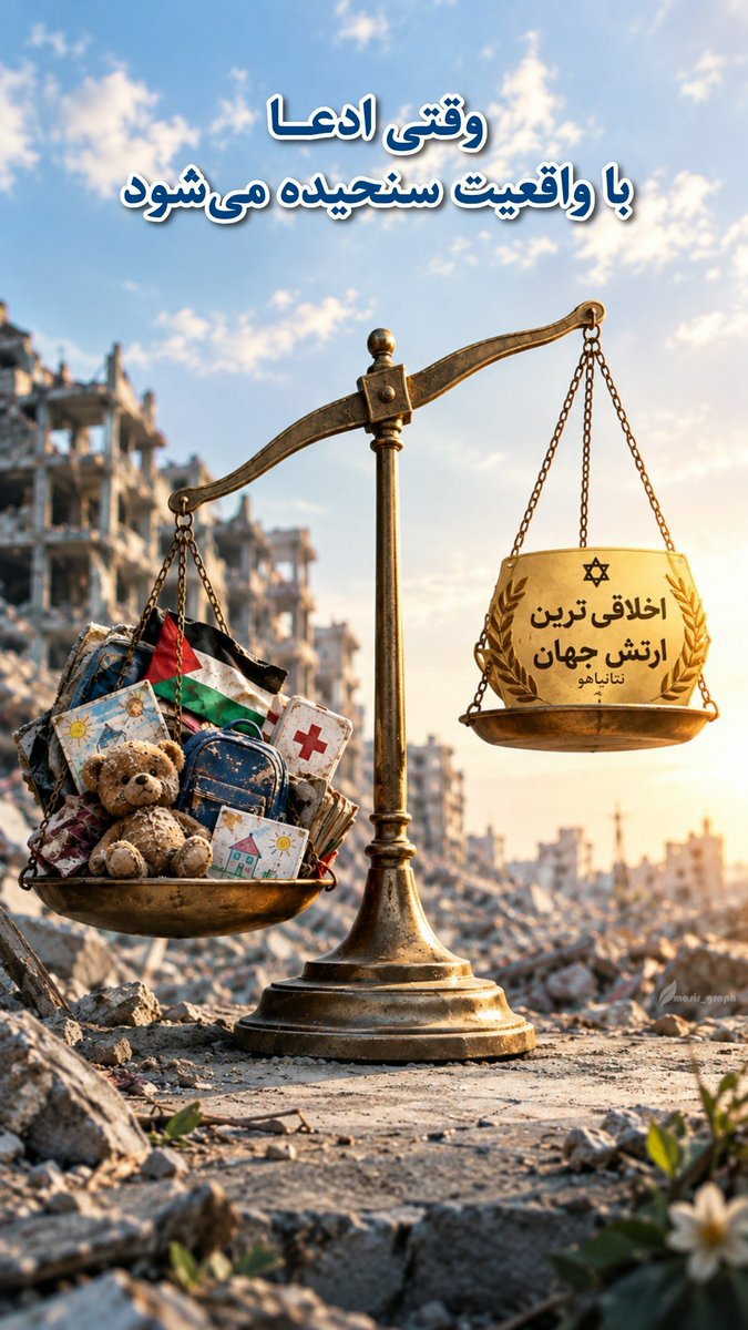 MeEer115407's tweet photo. وقتی ادعا با واقعیت سنجیده می‌شود

#MostMoralArmy https://t.co/6X1TSo5k8E