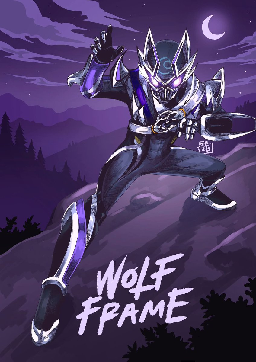 siefieg's tweet photo. 🐺🌙
#kamenridermyth wolf frame https://t.co/LdzSWaitPp