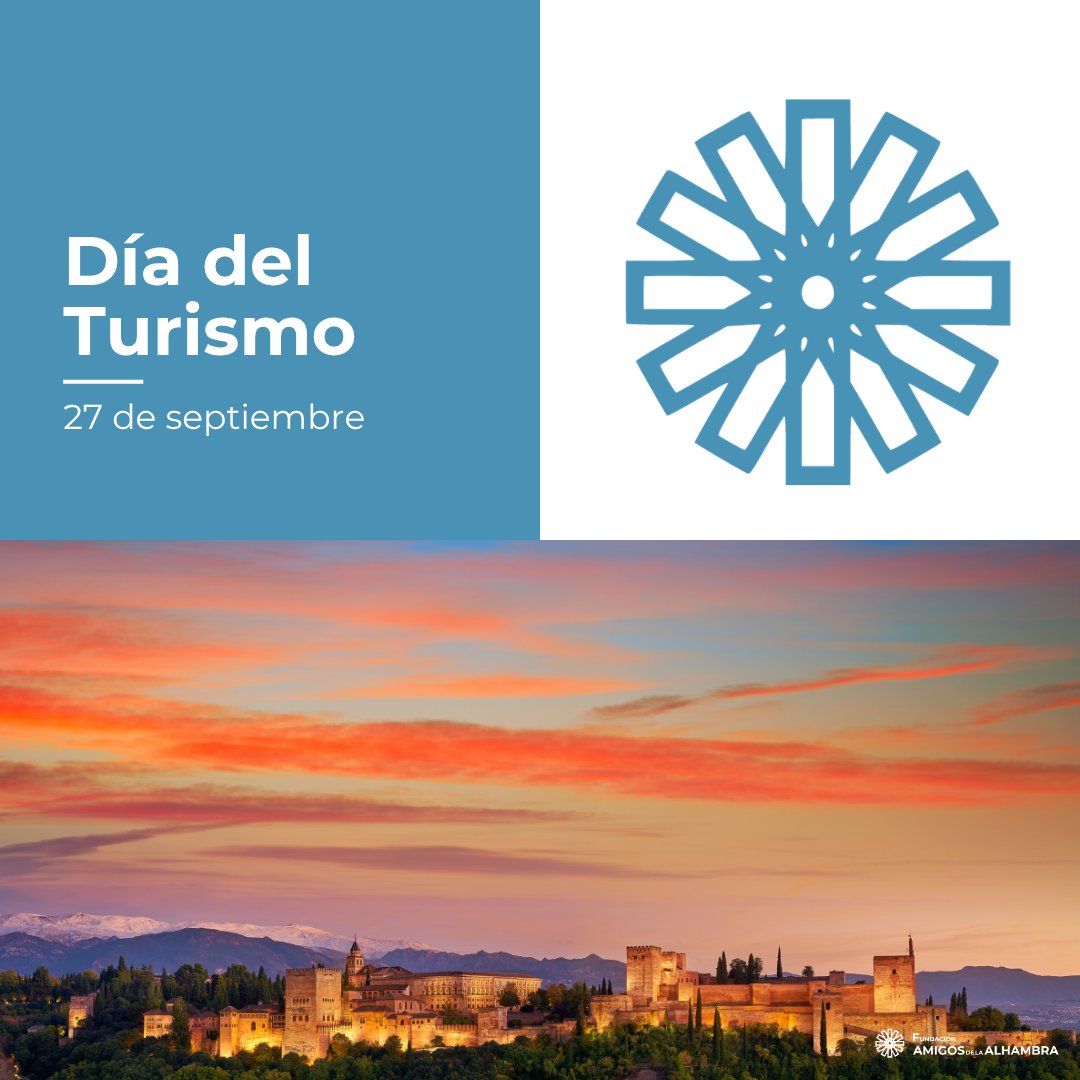 amigosdalhambra's tweet photo. Viajar es conocer mejor los lugares que visitamos, comprender su historia y respetar aquello que los hace únicos.

🌍 En el #DíaMundialDelTurismo celebramos una manera de descubrir el mundo que ayuda a valorar y preservar nuestro patrimonio.

#FundaciónAmigosAlhambra #Alhambra https://t.co/kDuuoJiZsc