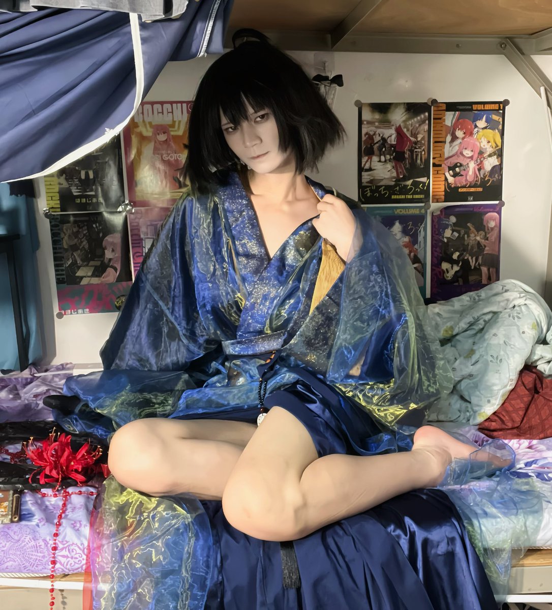 fgv_fgc's tweet photo. 中秋快乐～ #cos #汉服 #femboy #男娘 https://t.co/TIwP9wyRCS