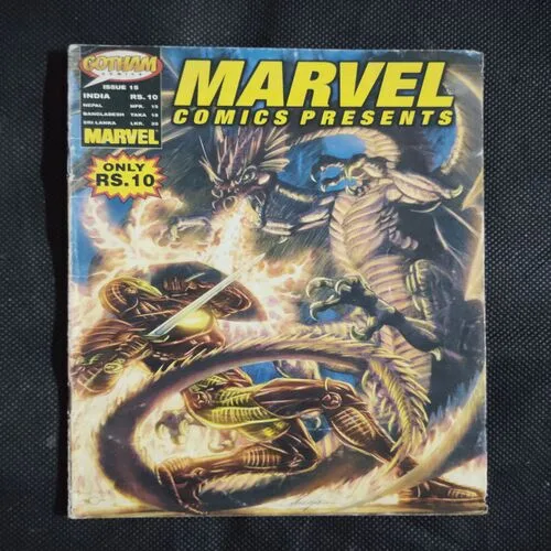 pastcart's tweet photo. Looking for classic Marvel vibes on a budget? 🕷️
Grab this Marvel Comics Presents (Average condition, English) for just ₹149!
Perfect for collectors who love vintage comics.
👉 https://t.co/3kB53JS4K6
#MarvelComics #ComicBooks #VintageComics #PastCart https://t.co/jbwWA2aT68
