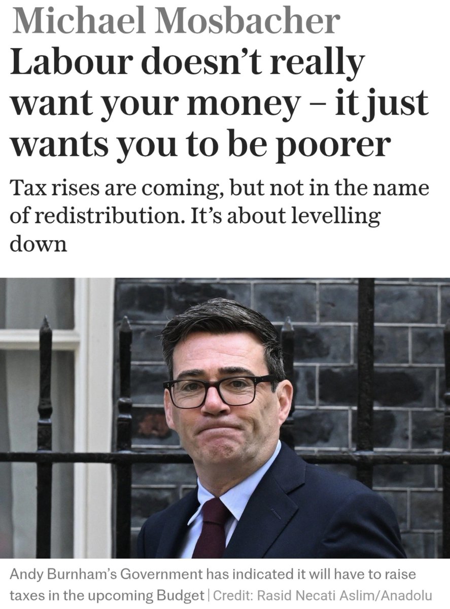 trussliz's tweet photo. The right need to wake up.

Driving the rich out of our country and  levelling down is being done on purpose by the Government and the progressives who have captured the Treasury. They want equal misery for all.

They don't actually care whether tax rises raise any money. https://t.co/Z8UP7eZWwO