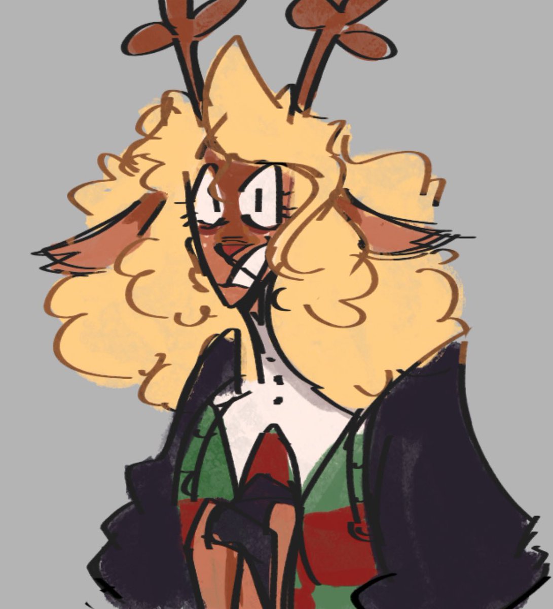 FreggyFazbone's tweet photo. Noelle doodle #deltarune https://t.co/RHkYJmUDKO