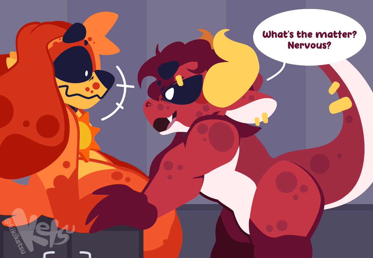 kikiketsu's tweet photo. Simon x DogDay PayDay SmilingCritters PoppyPlaytime https://t.co/yfdok8oiaC
