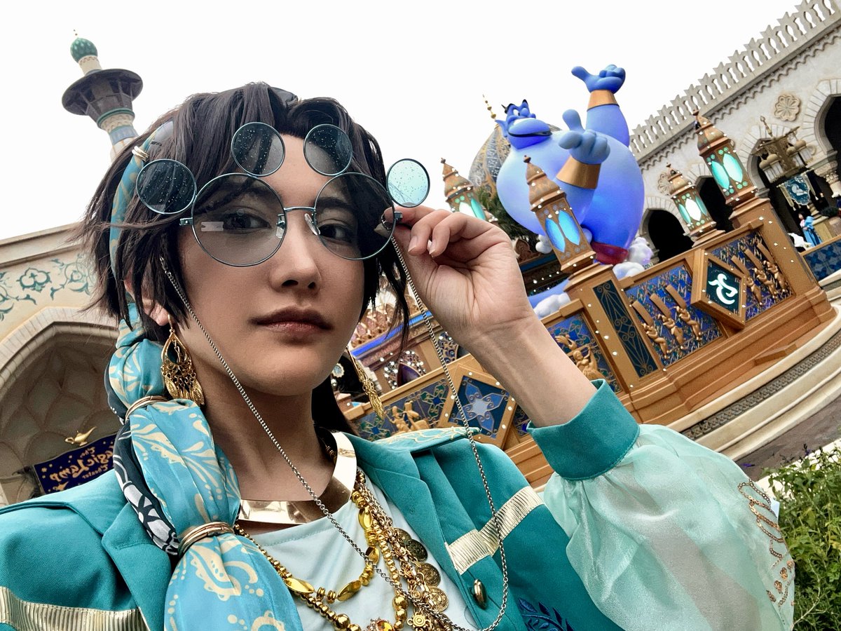 pocky28_pokio's tweet photo. ﾌﾚﾝﾄﾞﾗｲｸﾐｰ🧞‍♂️𓈒𓂂𓏸

#Ｄハロ仮装2026  #Ｄハロ仮装ツイステ https://t.co/3gfmsiXtF8
